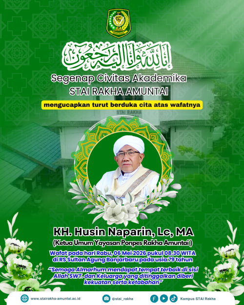 Civitas Akademika STAI RAKHA Amuntai Kehilangan Tokoh dan Ulama KH. Husin Naparin